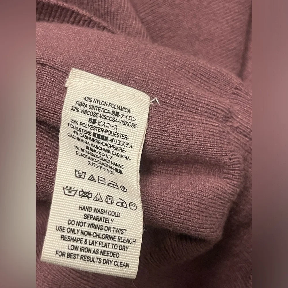 FREE PEOPLE Asymmetrical Neck Dolman Long Sleeve Sweater XS - Picture 7 of 8